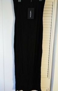 ❤️Black Bandeau Maxi Dress